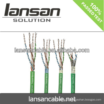 Cat6 Netzwerkkabel 4P * 23AWG 0.565mm CCAG 33% lan Kabel